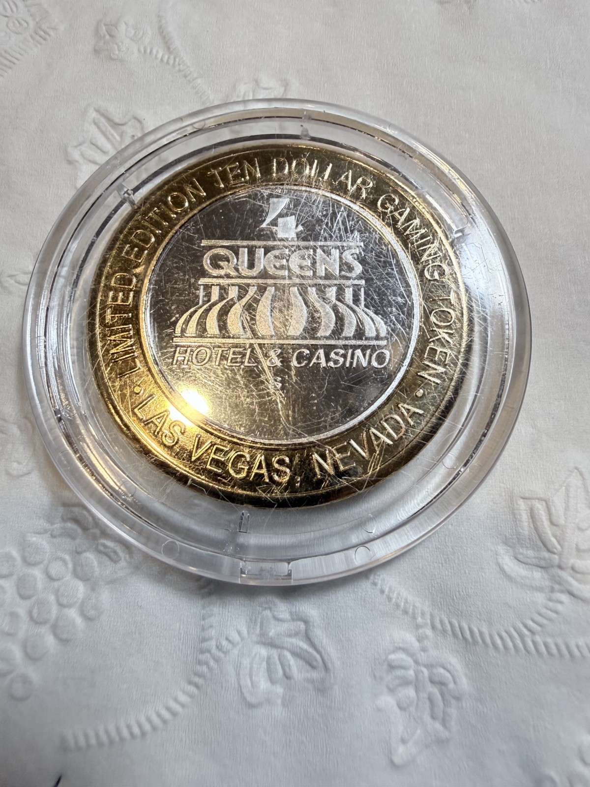 Four Queens Ace of Diamonds $10 Silver Strike Casino Token Las Vegas 2024 Four Queens Ace of Diamonds $10 Silver Strike Casino Token Las Vegas 2024