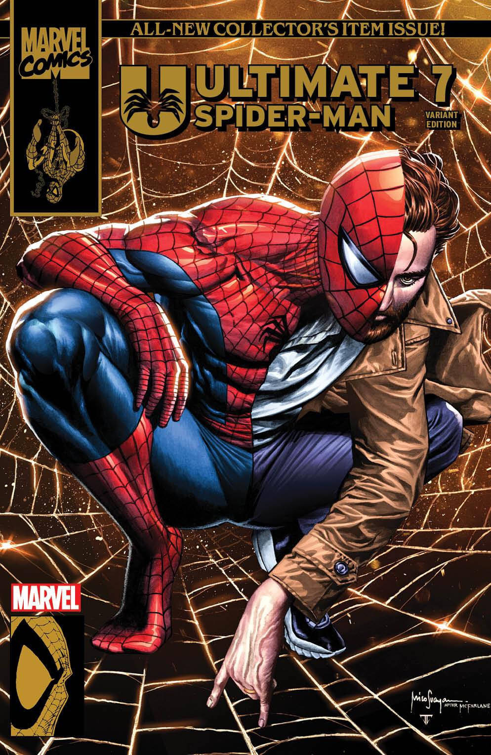 ULTIMATE SPIDER-MAN #7 (MICO SUAYAN EXCLUSIVE SPIDER-MAN #1 MCFARLANE HOMAGE)