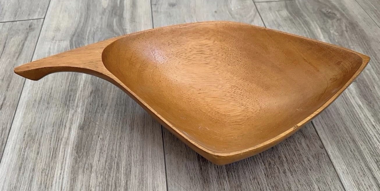 Vintage Emil Milan Arthur Umanoff Style Haiti Pantalcraft Sculptural Bowl Vintage Emil Milan Arthur Umanoff Style Haiti Pantalcraft Sculptural Bowl