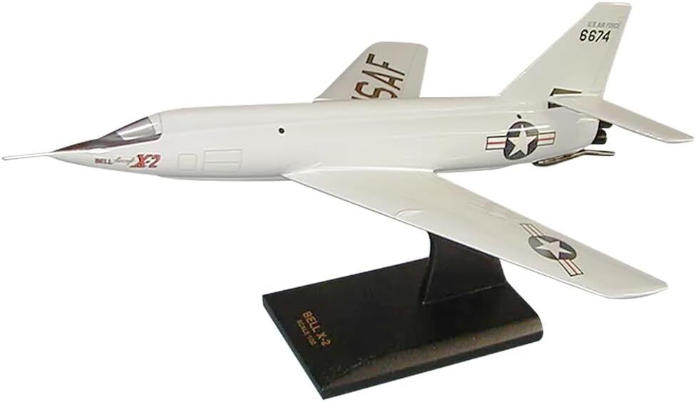 USAF Bell X-2 Starbuster Desk Top Display Jet Rocket Model 1/32 SC Airplane New