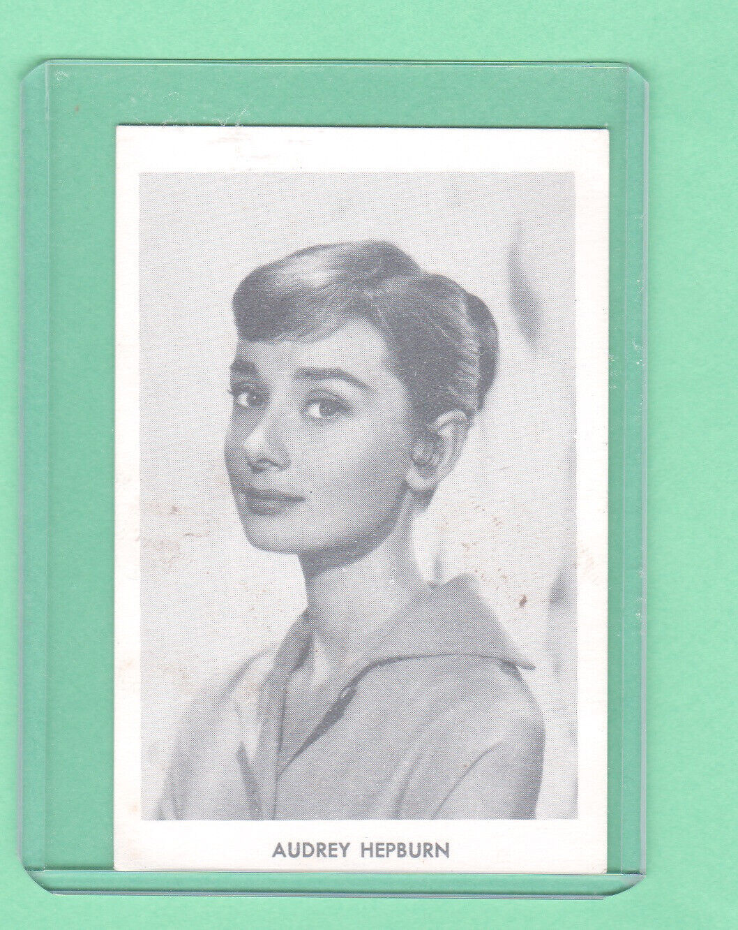 1950's St Luc Audrey Hepburn Rc Rookie Card