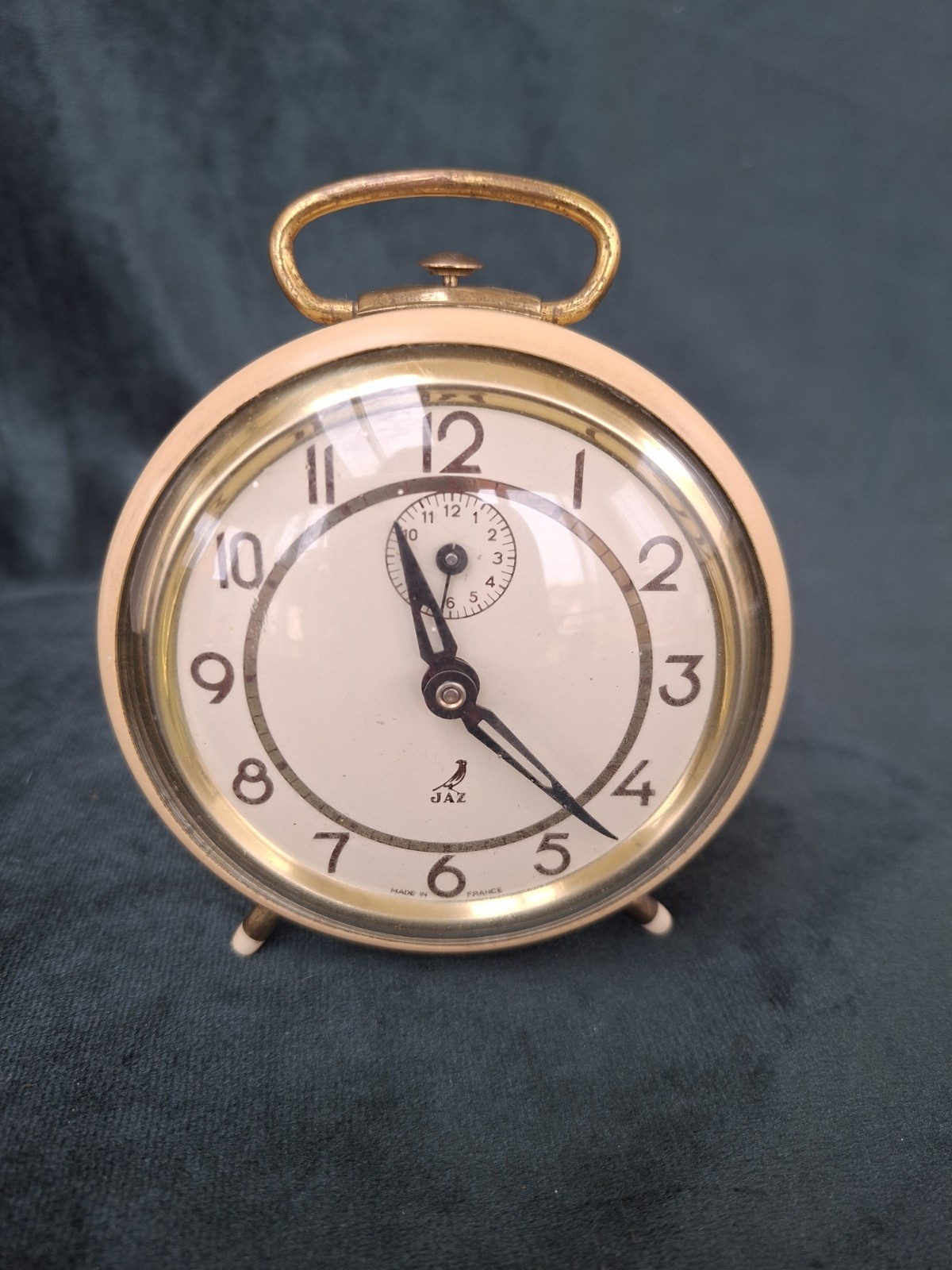  Vintage JAZ Alarm Clock - GONIC Model - Ivory Nl 1014-22 - 1959/1960 Vintage JAZ Alarm Clock - GONIC Model - Ivory Nl 1014-22 - 1959/1960