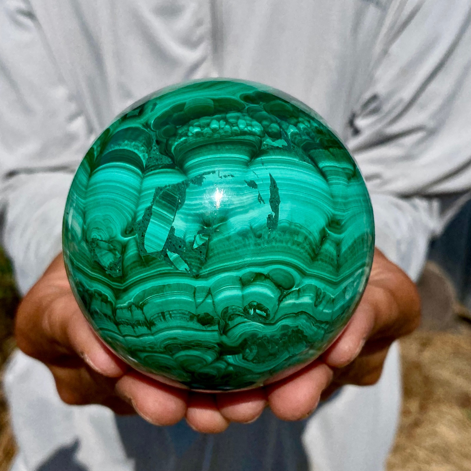 2.24LB Rare Natural Malachite quartz hand Carved sphere Crystal Healing 2.24LB Rare Natural Malachite quartz hand Carved sphere Crystal Healing