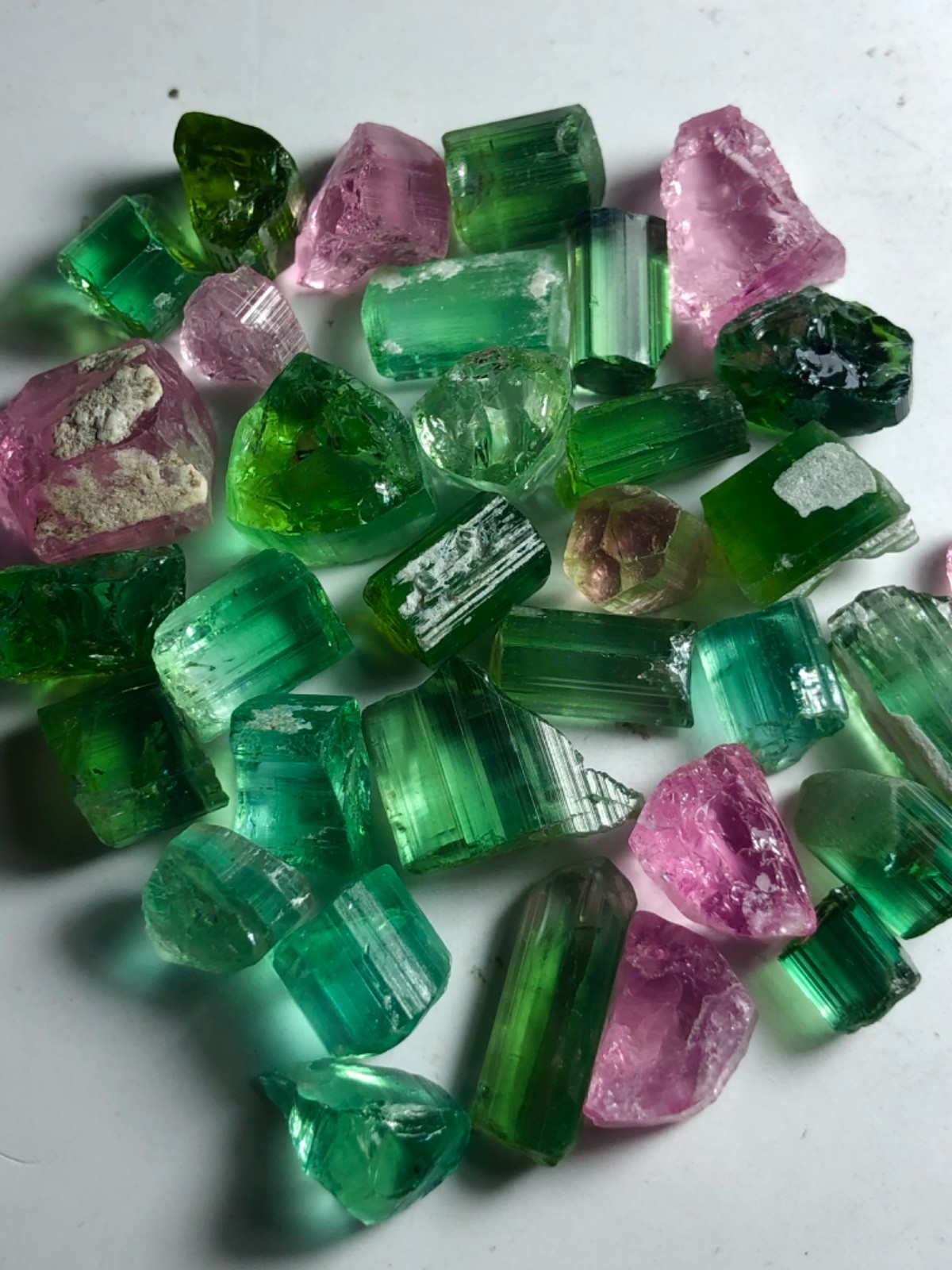 180Carat Mindblowing Rough Tourmaline Natural Multi Color Facet Grade Quality @A 180Carat Mindblowing Rough Tourmaline Natural Multi Color Facet Grade Quality @A