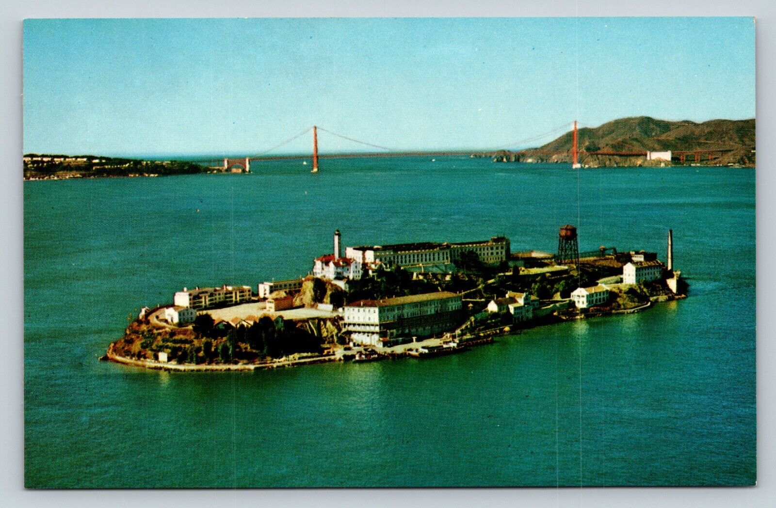 Alcatraz Island, The Rock San Francisco California CA VINTAGE Postcard