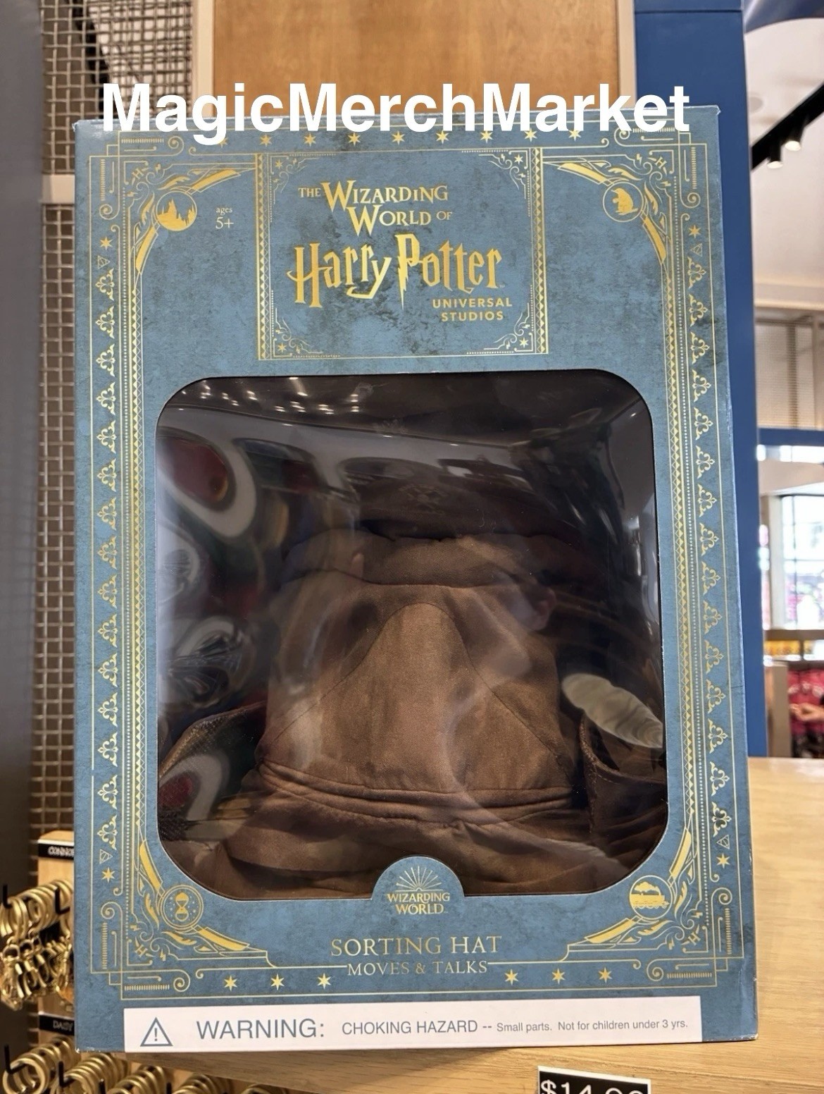 Universal Studios Wizarding World Harry Potter Animated Sorting Hat New Universal Studios Wizarding World Harry Potter Animated Sorting Hat New