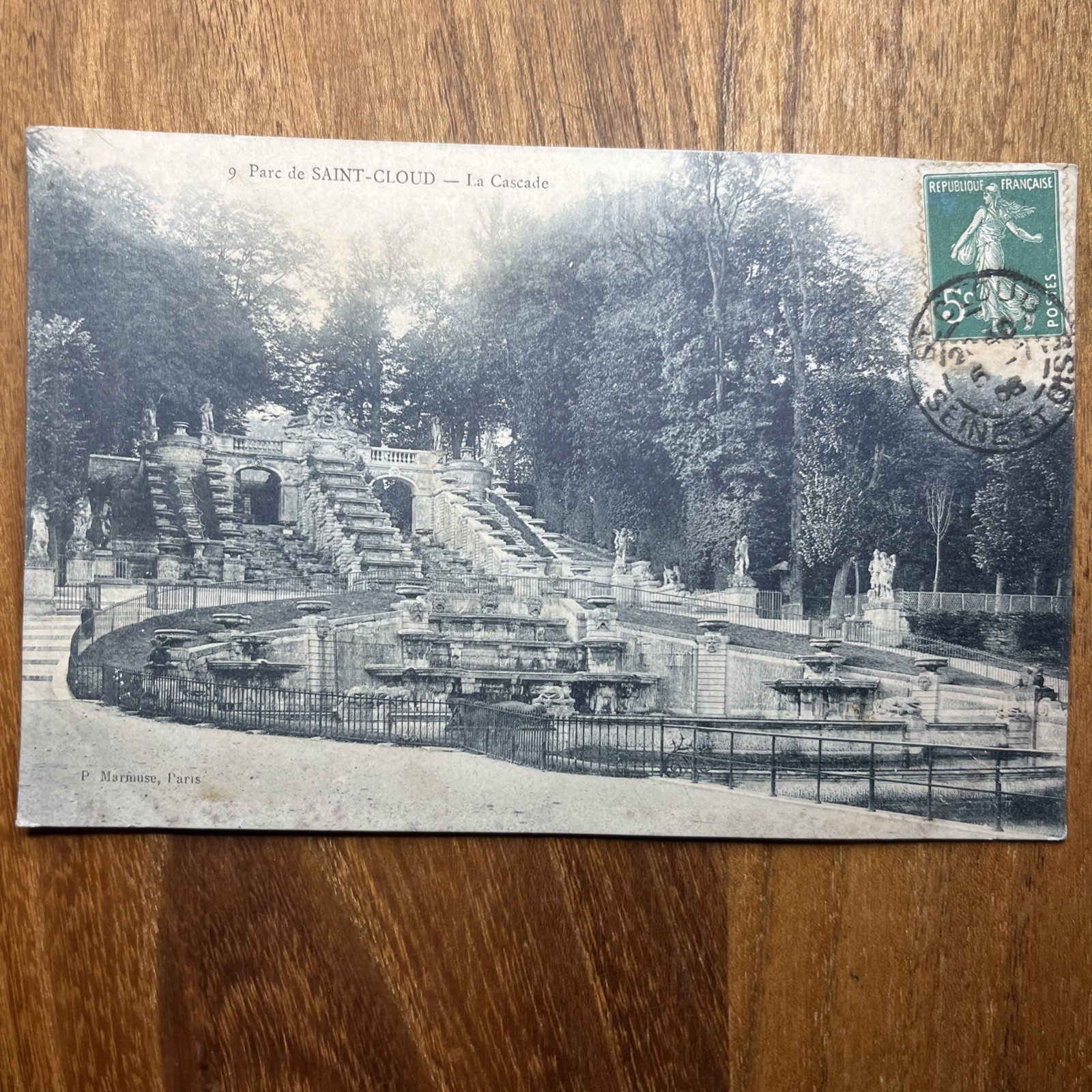 Postcard postcard - Paris - Parc De Saint-cloud Postcard postcard - Paris - Parc De Saint-cloud