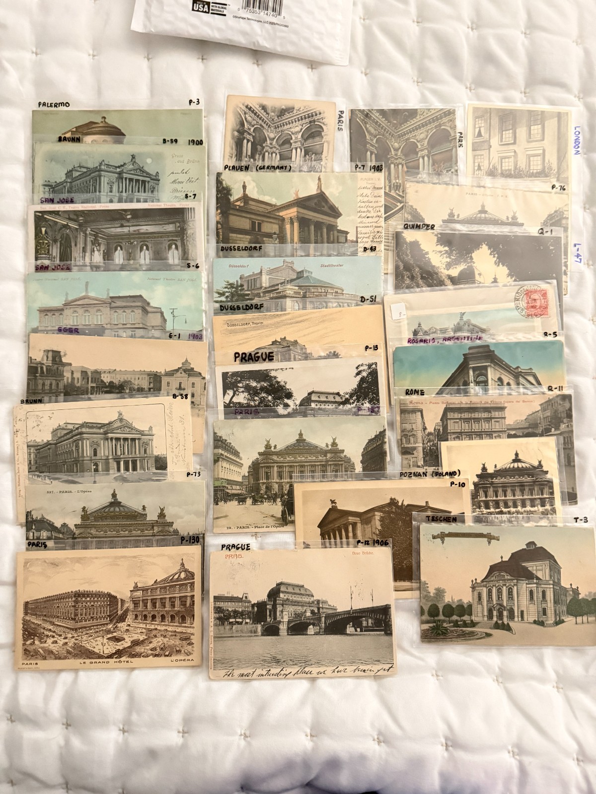50 Vintage Theaters Postcards Mixed Lots Mostly opera theaters Random lots 50 Vintage Theaters Postcards Mixed Lots Mostly opera theaters Random lots