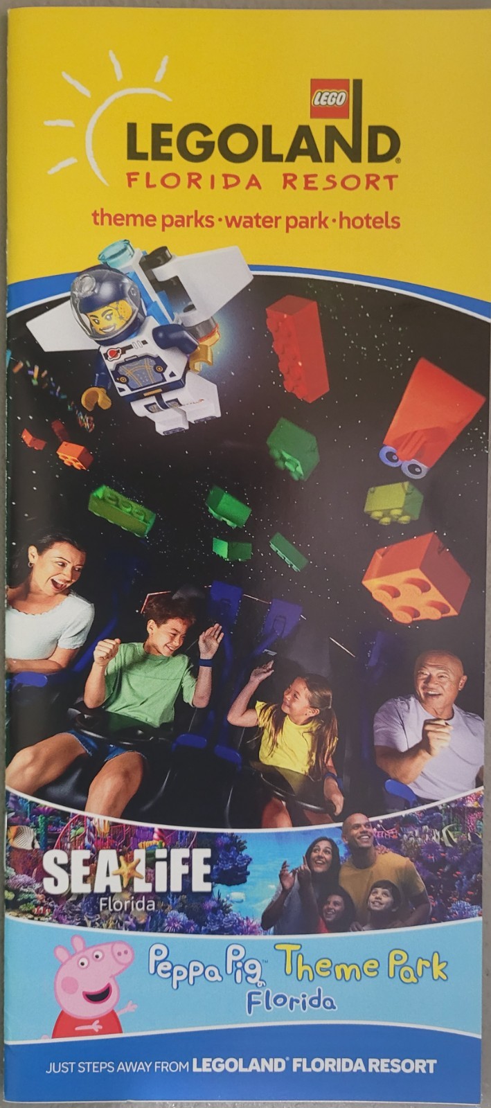 NEW CURRENT FL LEGO OFFICIAL LEGOLAND Florida Resort Guide Brochure PeppaPig NEW CURRENT FL LEGO OFFICIAL LEGOLAND Florida Resort Guide Brochure PeppaPig