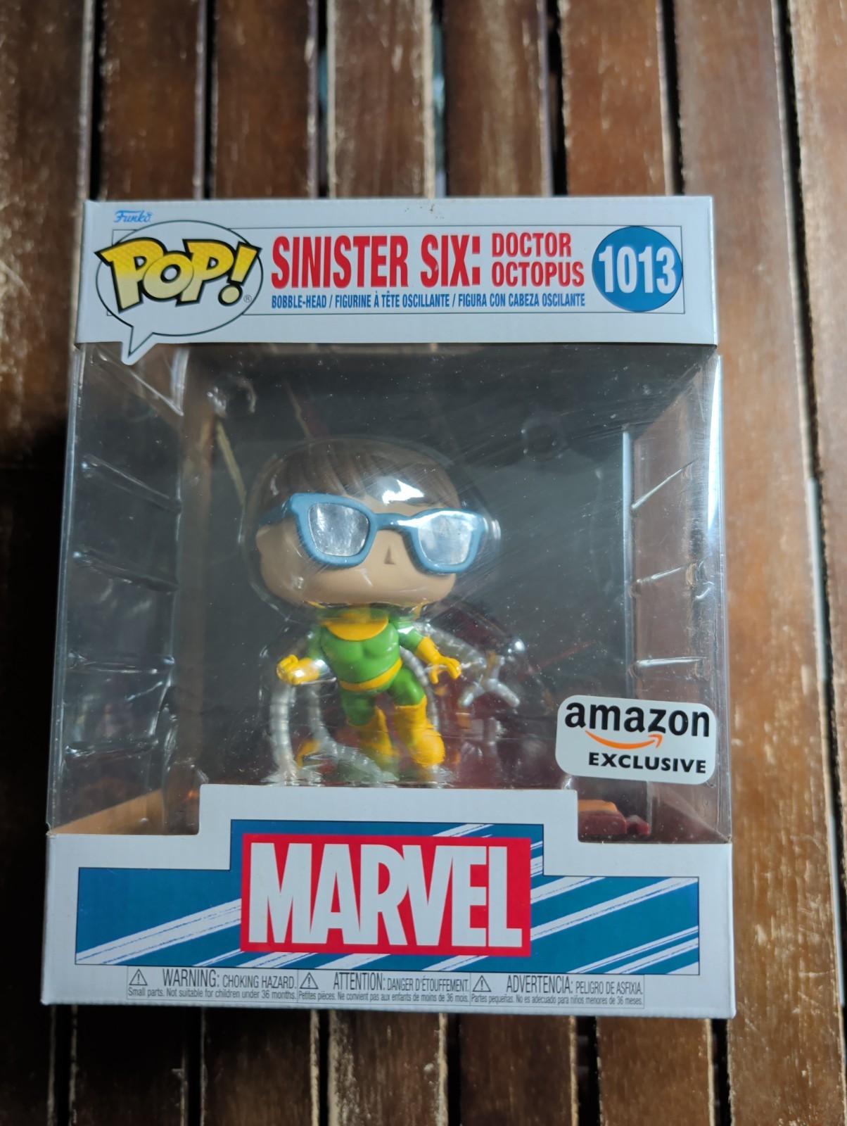 Funko Pop Deluxe Marvel Sinister Six: Doctor Octopus 1013 Amazon Exclusive Funko Pop Deluxe Marvel Sinister Six: Doctor Octopus 1013 Amazon Exclusive