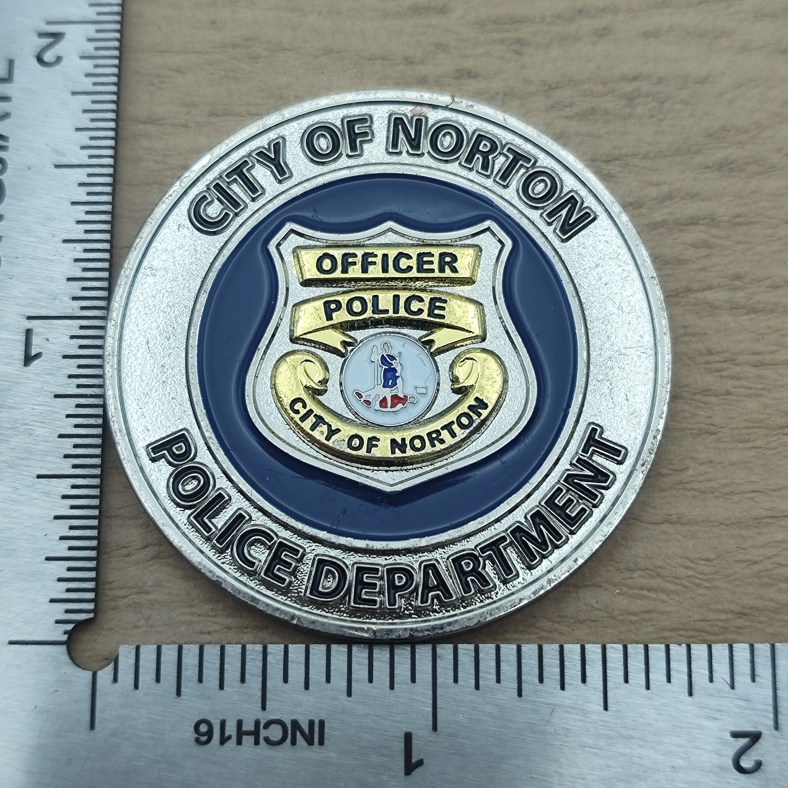 City of Norton Police Department Challenge Coin City of Norton Police Department Challenge Coin