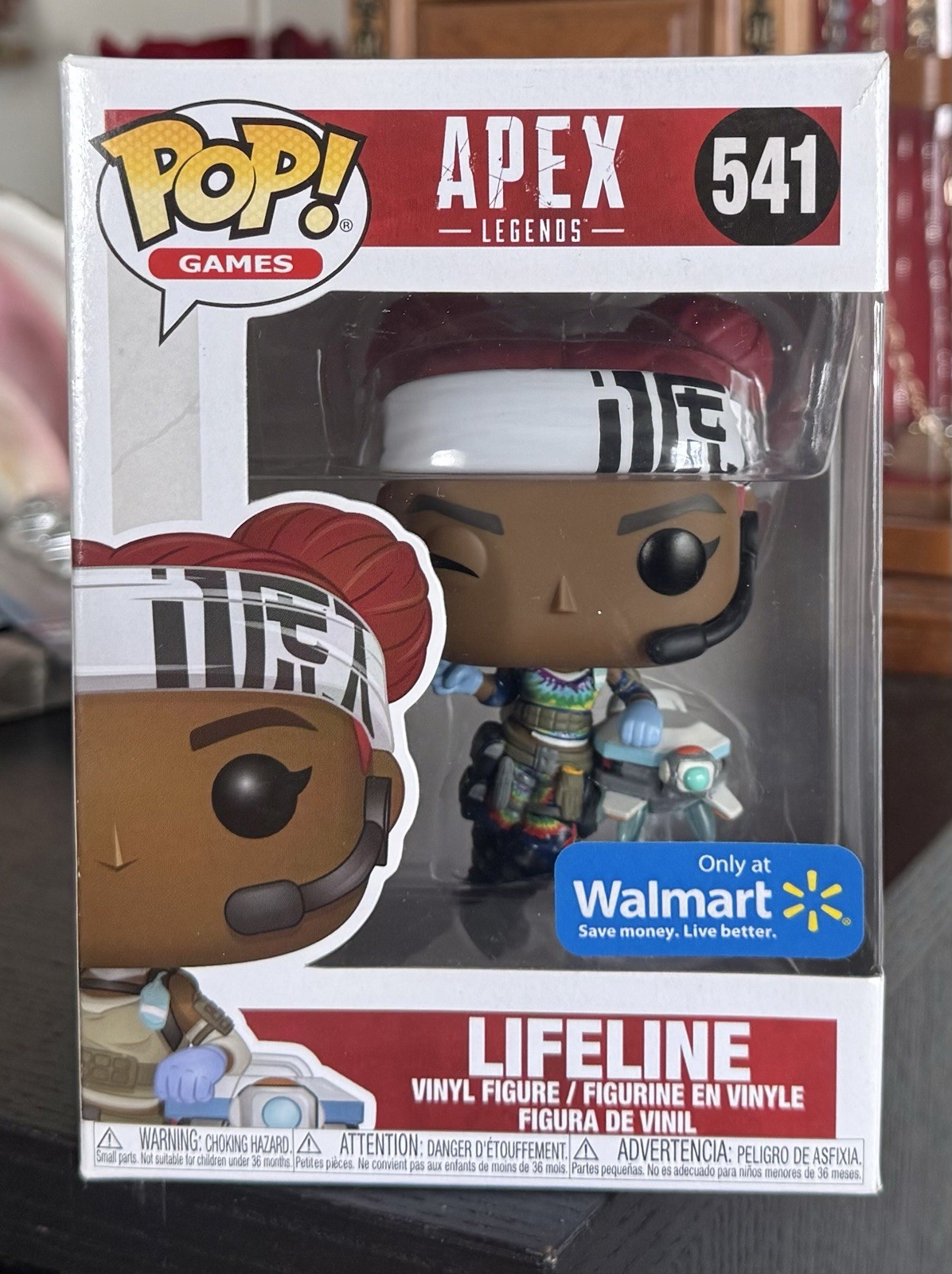 VAULTED Funko POP Games: LIFELINE #541 Apex Legends Walmart Exclusive VAULTED Funko POP Games: LIFELINE #541 Apex Legends Walmart Exclusive