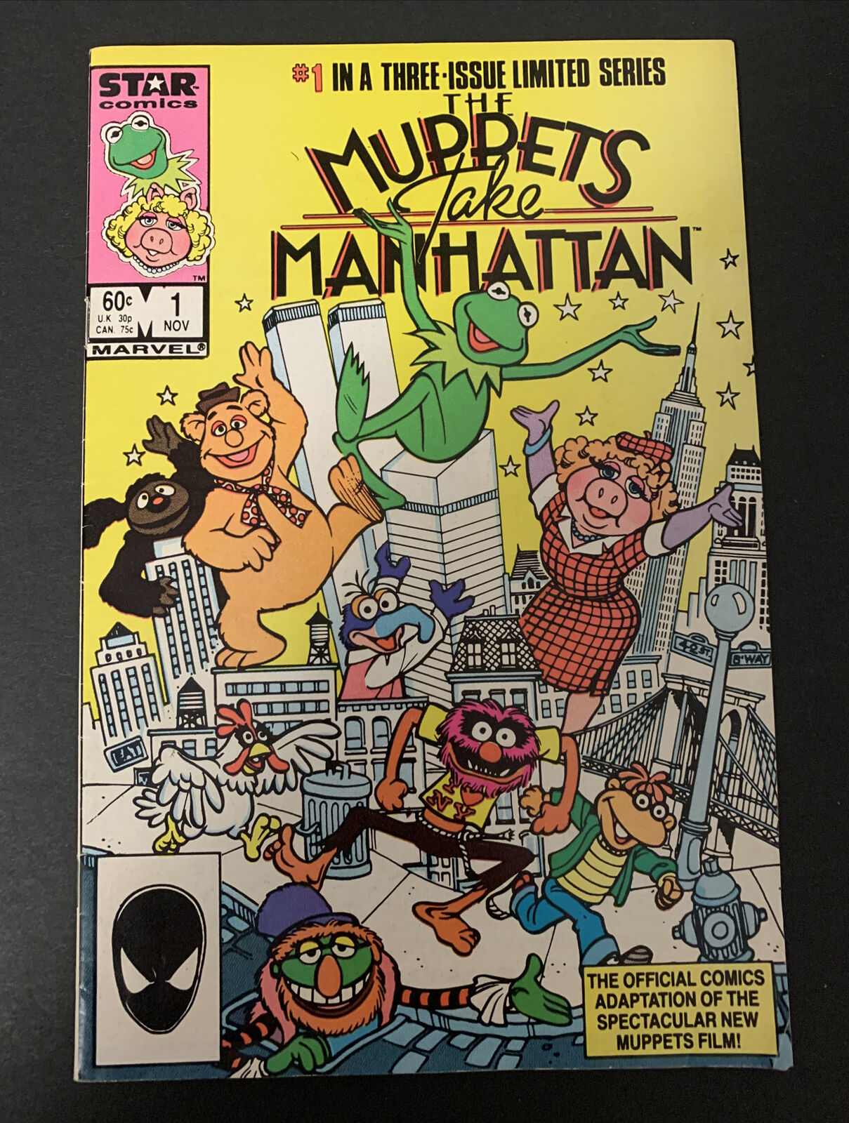 The Muppets Take Manhattan Comic Book #1 (Star Comics 1984)