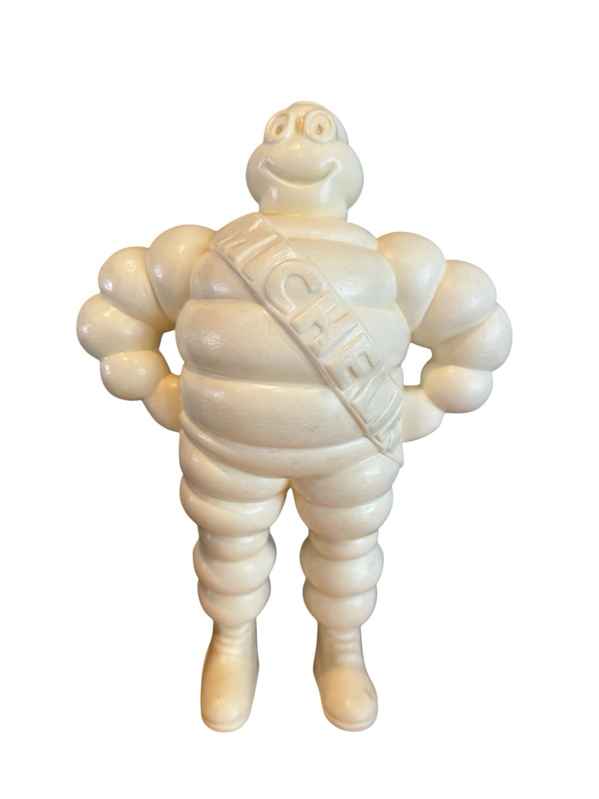 VTG 1981 Michelin Man Mr. Bibendum Plastic Figure 12" White Made in France