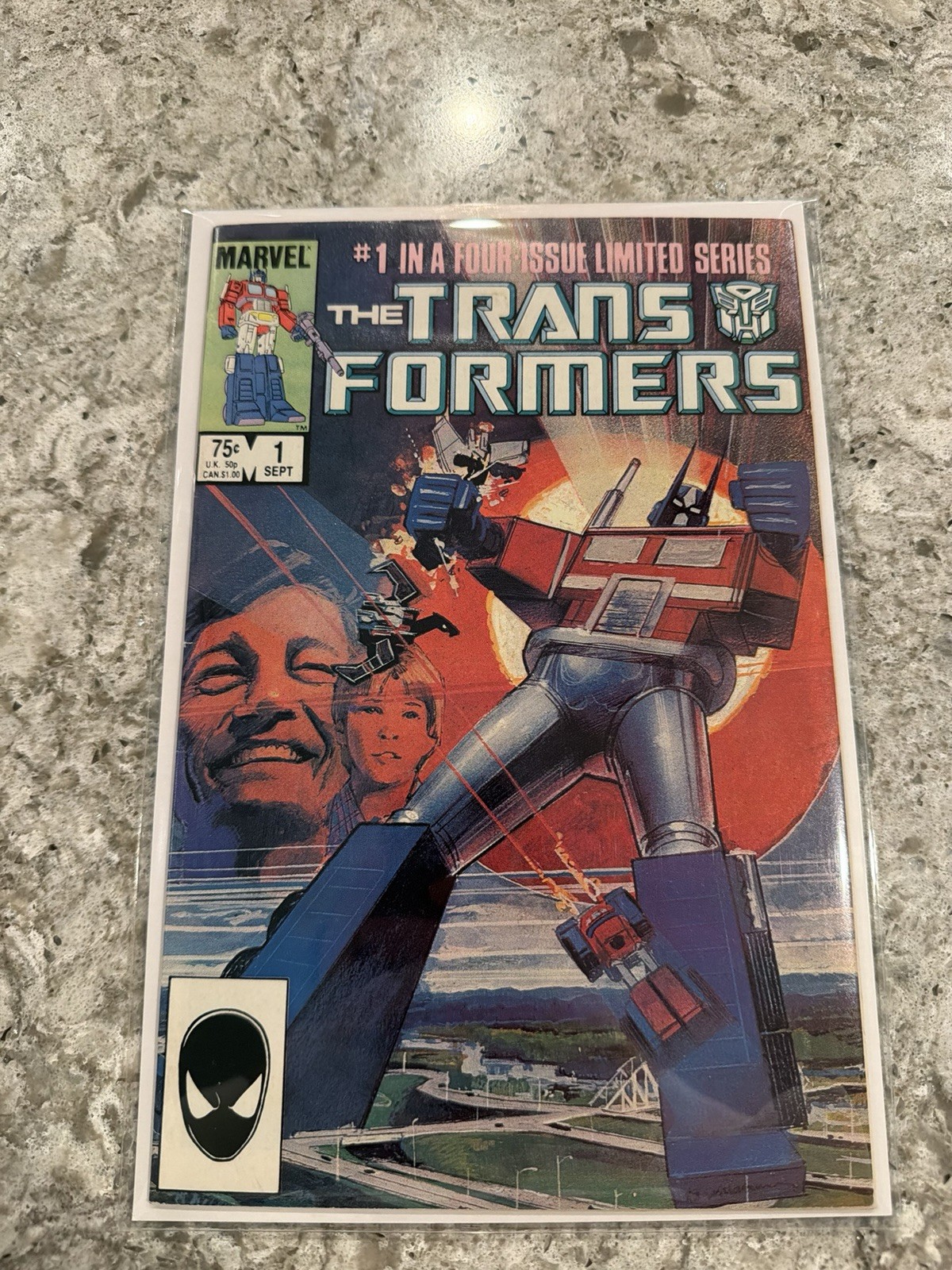 Transformers #1 1984 Marvel Comics First Print