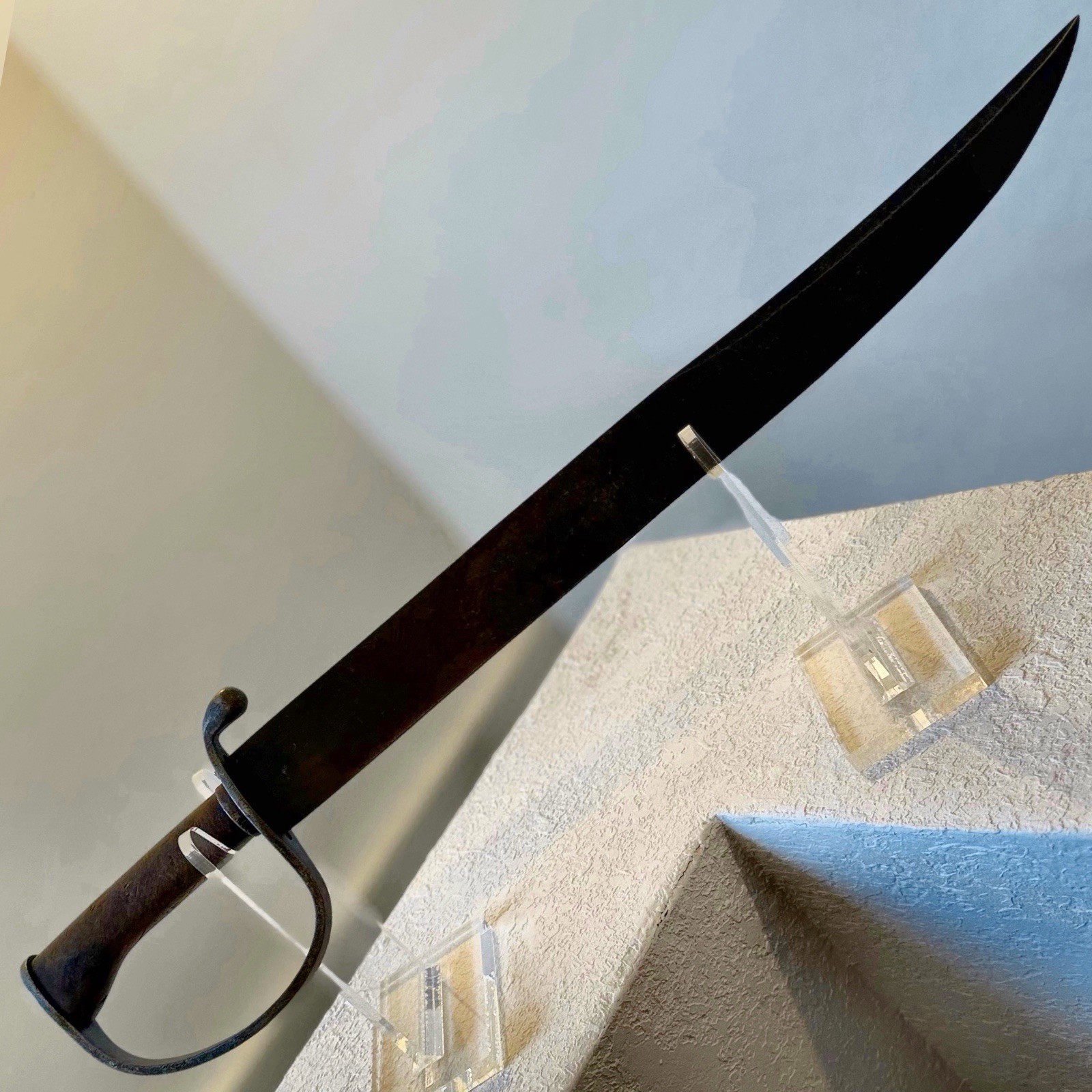 Very Scarce Antique Civil War Confederate Texas D-Guard Bowie Knife 22” No Sword Very Scarce Antique Civil War Confederate Texas D-Guard Bowie Knife 22” No Sword