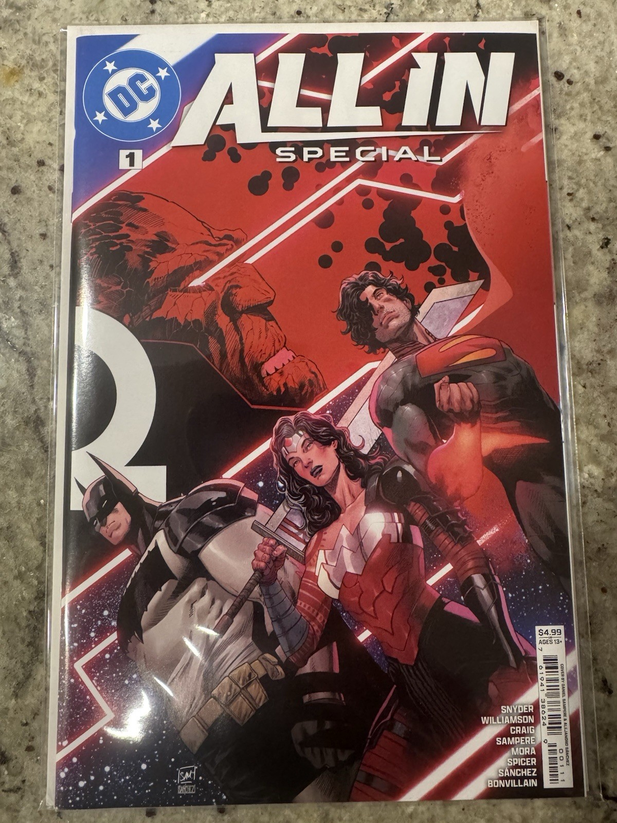 2024 DC ALL IN SPECIAL #1 Cover A 1st Print 1st App. Absolute Batman NM 2024 DC ALL IN SPECIAL #1 Cover A 1st Print 1st App. Absolute Batman NM