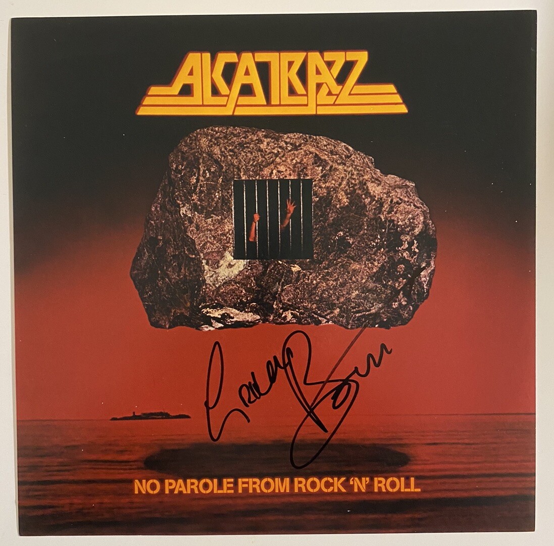 Graham Bonnet (Alcatrazz) *HAND SIGNED* 12x12 photo - No Parole From Rock Graham Bonnet (Alcatrazz) *HAND SIGNED* 12x12 photo - No Parole From Rock