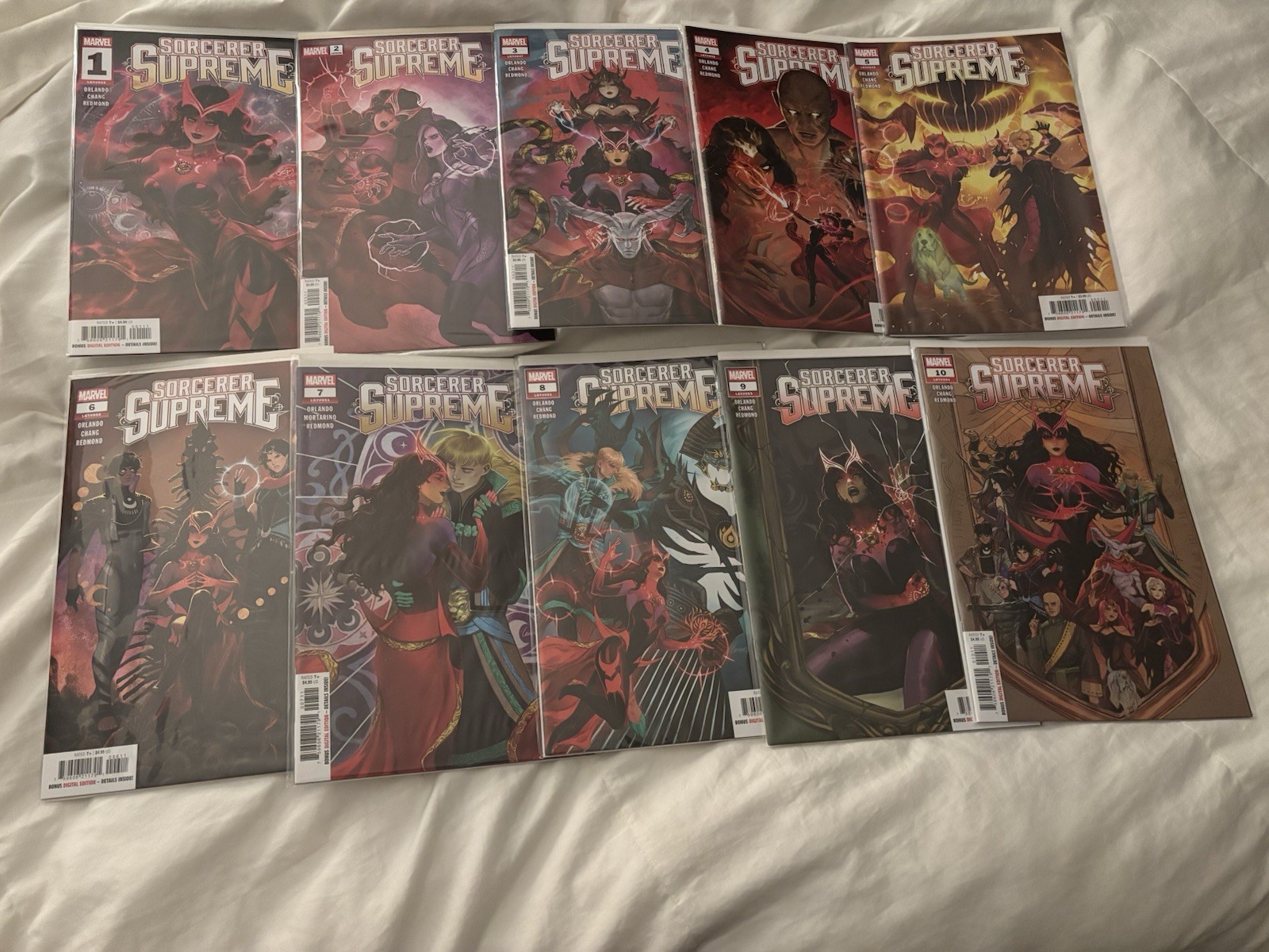 Sorcerer Supreme #1-10 Complete Set (2025-2026) Marvel Comics Sorcerer Supreme #1-10 Complete Set (2025-2026) Marvel Comics