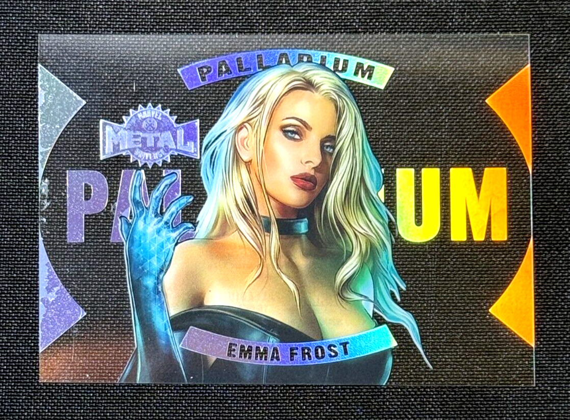 Emma Frost 2020 Upper Deck Marvel X-Men Metal Universe Palladium #15