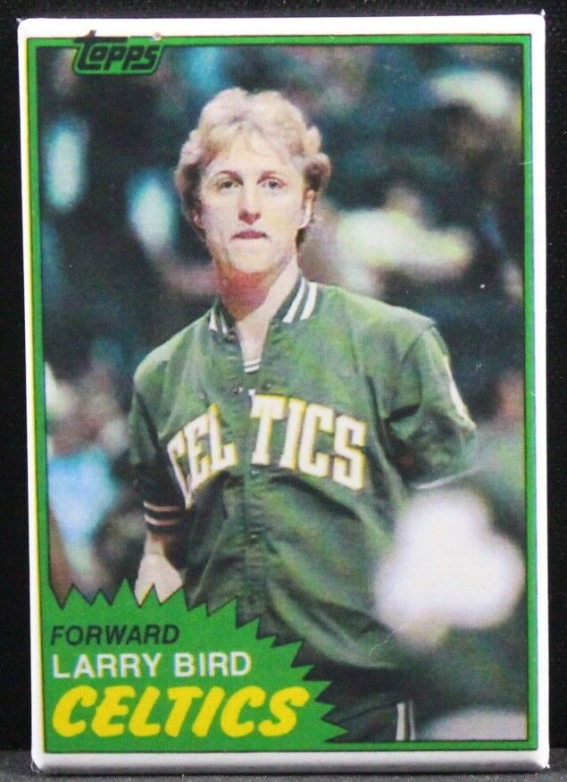 Larry Bird Topps Basketball Card 2\