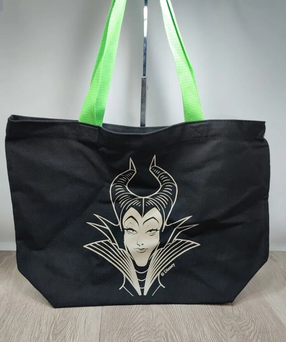 Disney Villains: Made for Mayhem Canvas Maleficent Tote By Besame Cosmetics 2022