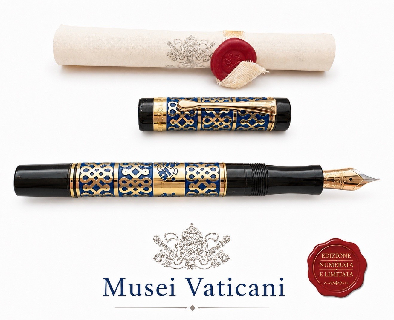 Vatican Museums Limited Numbered Fountain Pen NOS With Box And Warranty Vatican Museums Limited Numbered Fountain Pen NOS With Box And Warranty