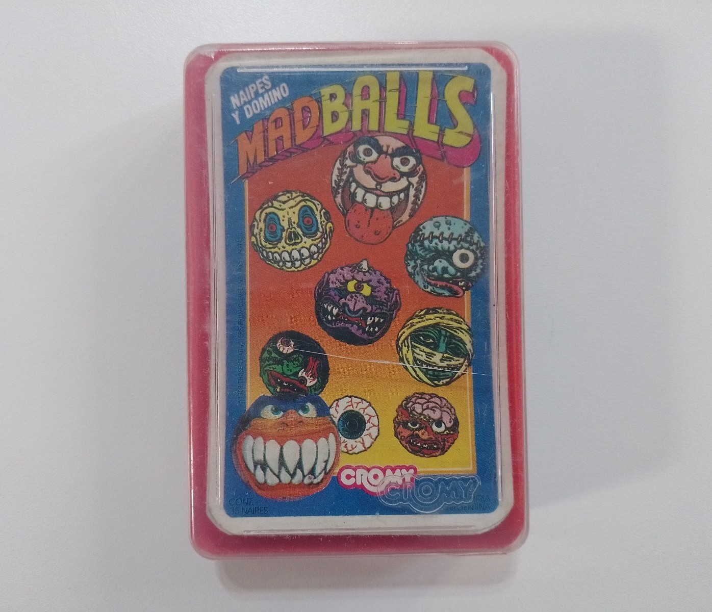 MADBALLS 1989 Cromy Cards Deck Argentina Rare