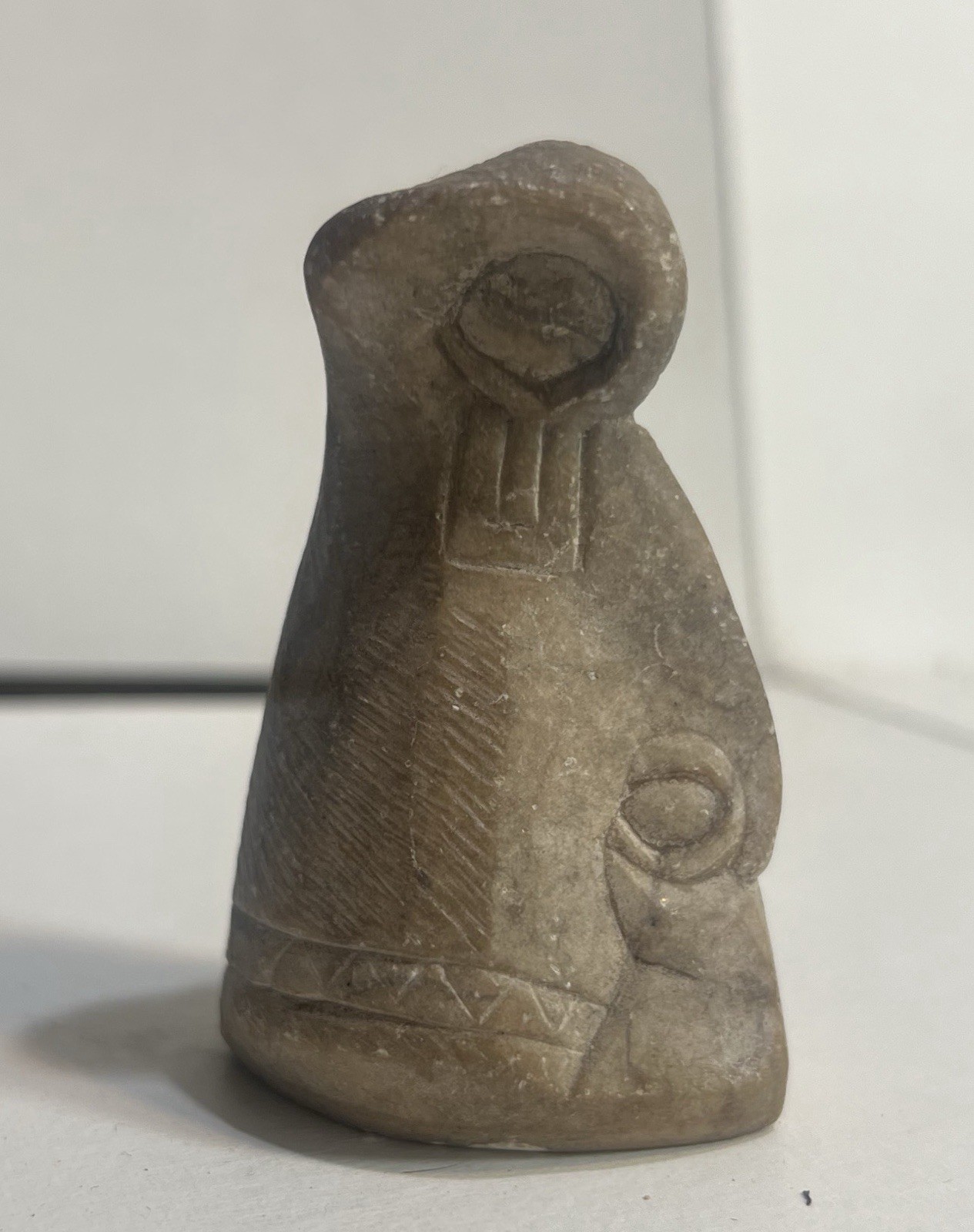 VTG Russian Hand-Carved Soap Stone Figurine Mother & Child, USSR VTG Russian Hand-Carved Soap Stone Figurine Mother & Child, USSR