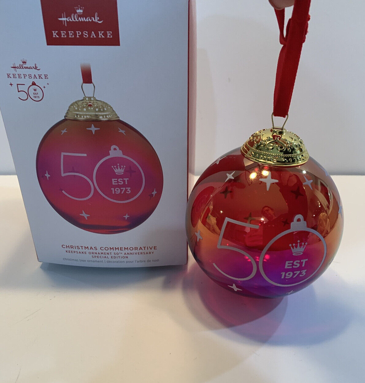 2023 Hallmark Christmas Commemorative 50th Anniversary Special Edition Ornament