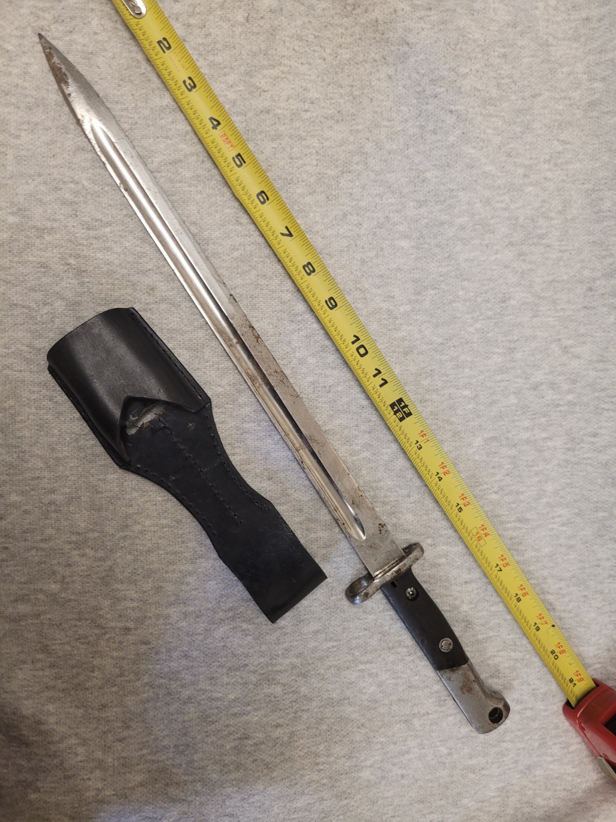 Famous and rare long Mauser bayonet 