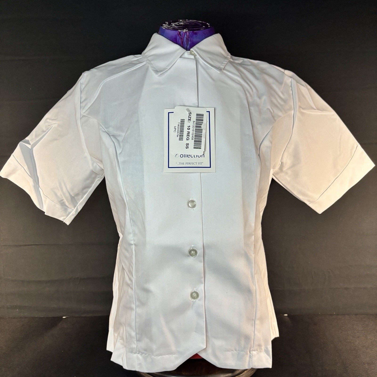 ARMY Service Short Sleeve Shirt Size Women Medium 10R Dress ASU Uniform Buttons ARMY Service Short Sleeve Shirt Size Women Medium 10R Dress ASU Uniform Buttons