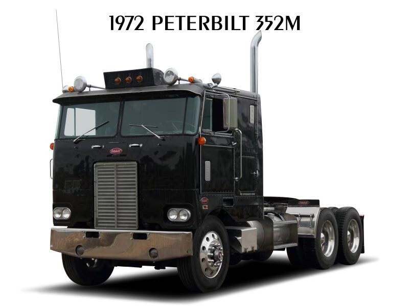 1972 Peterbilt Model 352M Truck NEW Sign: 24 x 30" USA STEEL