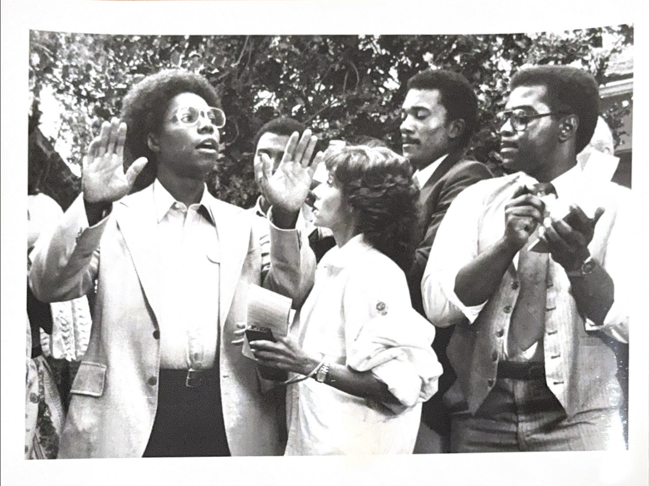 Vintage 1985 CBS The Atlanta Child Murders Press Photo Calvin Levels