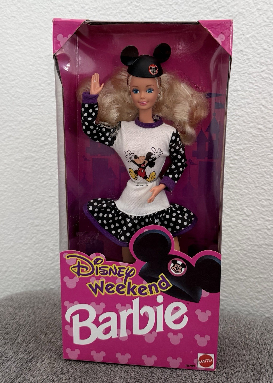 DISNEY WEEKEND BARBIE 1993 MATTEL DOLL #10722 NEW IN BOX ~ DISNEY WEEKEND BARBIE 1993 MATTEL DOLL #10722 NEW IN BOX ~