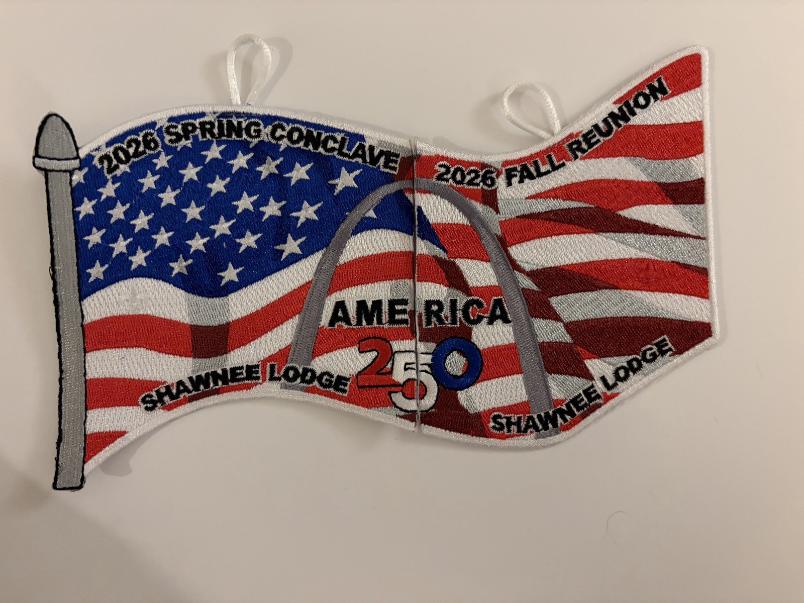 250 America set from Shawnee Lodge 51 - Fall and Spring Conclave events - OA BSA