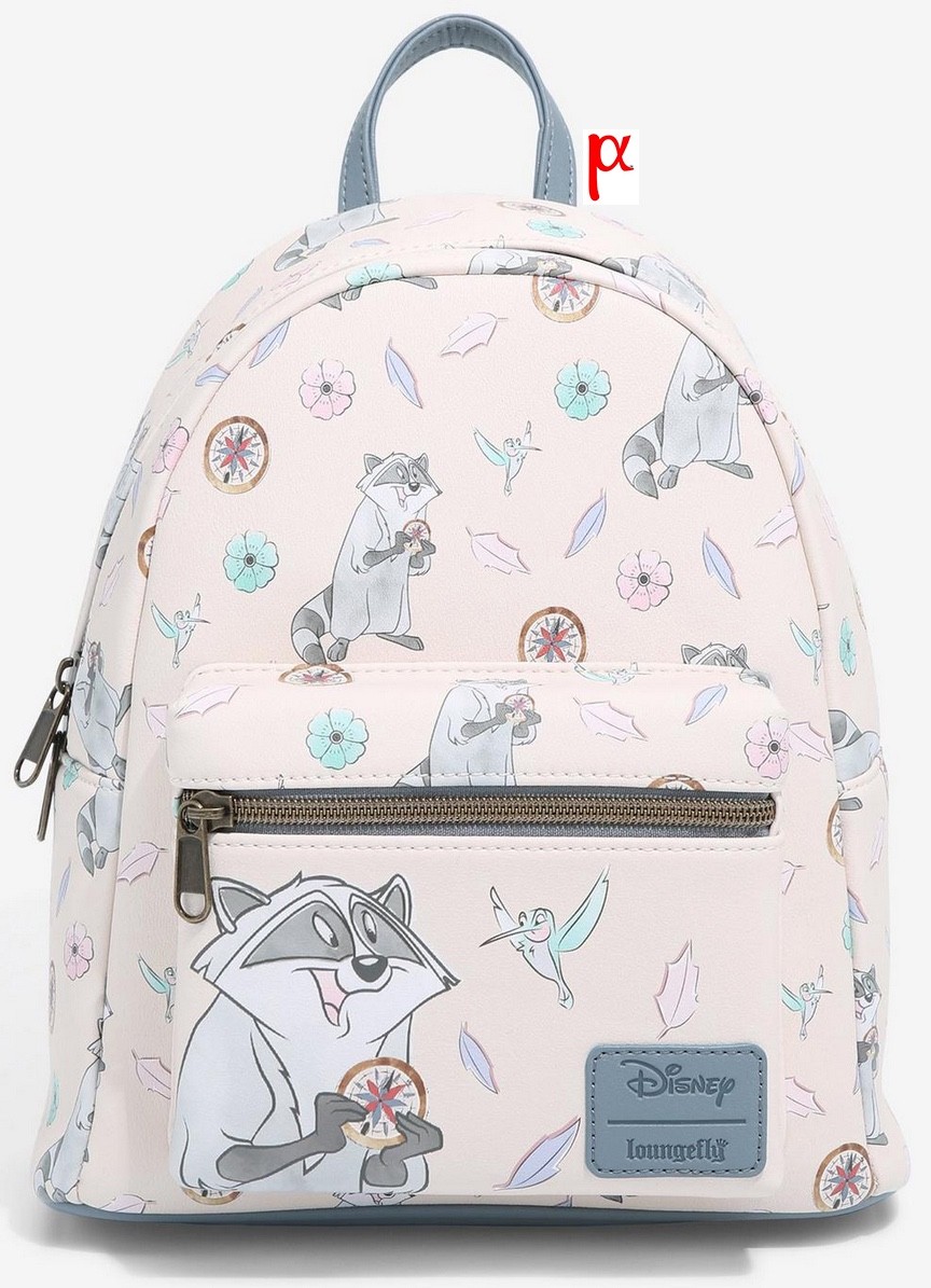 Loungefly Disney Pocahontas Flit & Meeko Compass Floral Mini Backpack Exclusive Loungefly Disney Pocahontas Flit & Meeko Compass Floral Mini Backpack Exclusive