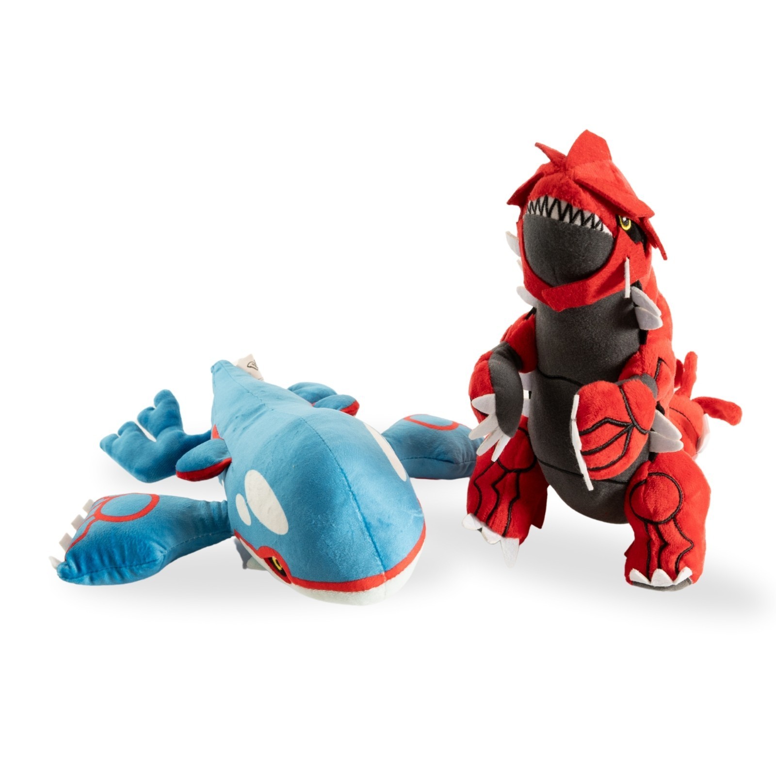 Pokemon Legendary Groudon & Kyogre Plush Toy 2-Pack Set Collectible Pokemon Legendary Groudon & Kyogre Plush Toy 2-Pack Set Collectible