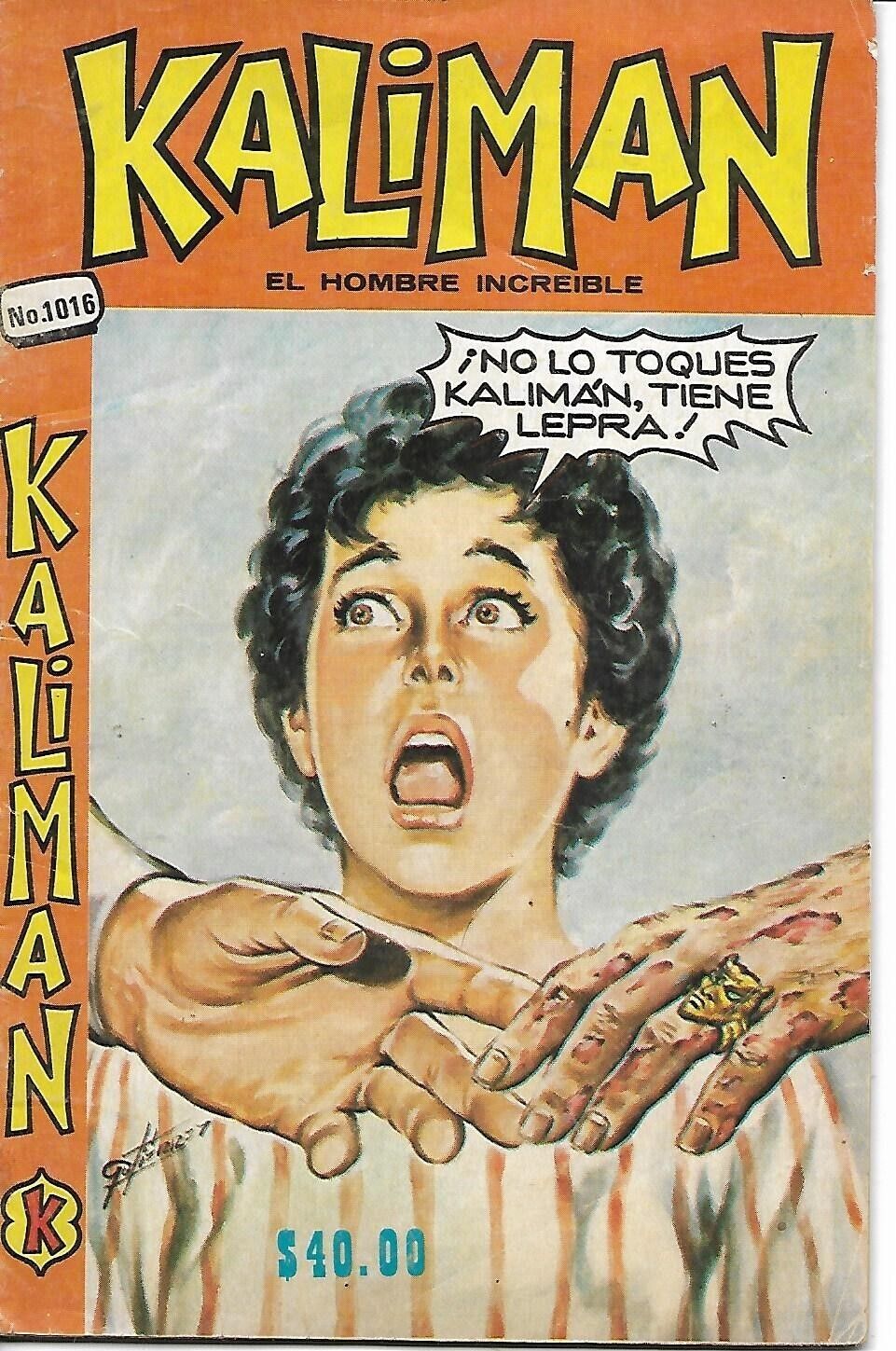 Kaliman El Hombre Increible #1016 - Mayo 17, 1985 - Mexico