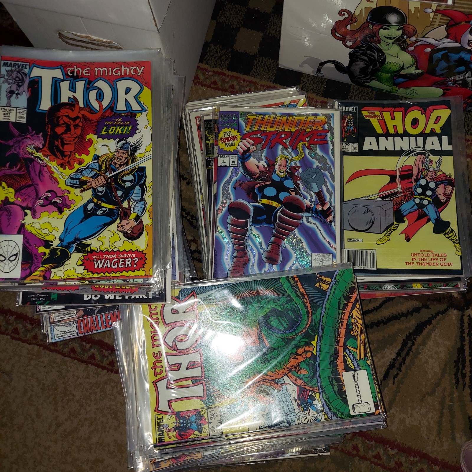 The Mighty Thor #341-489 COMPLETE  RUN Marvel 1983 Annuals 11-19 CORPS  STRIKE