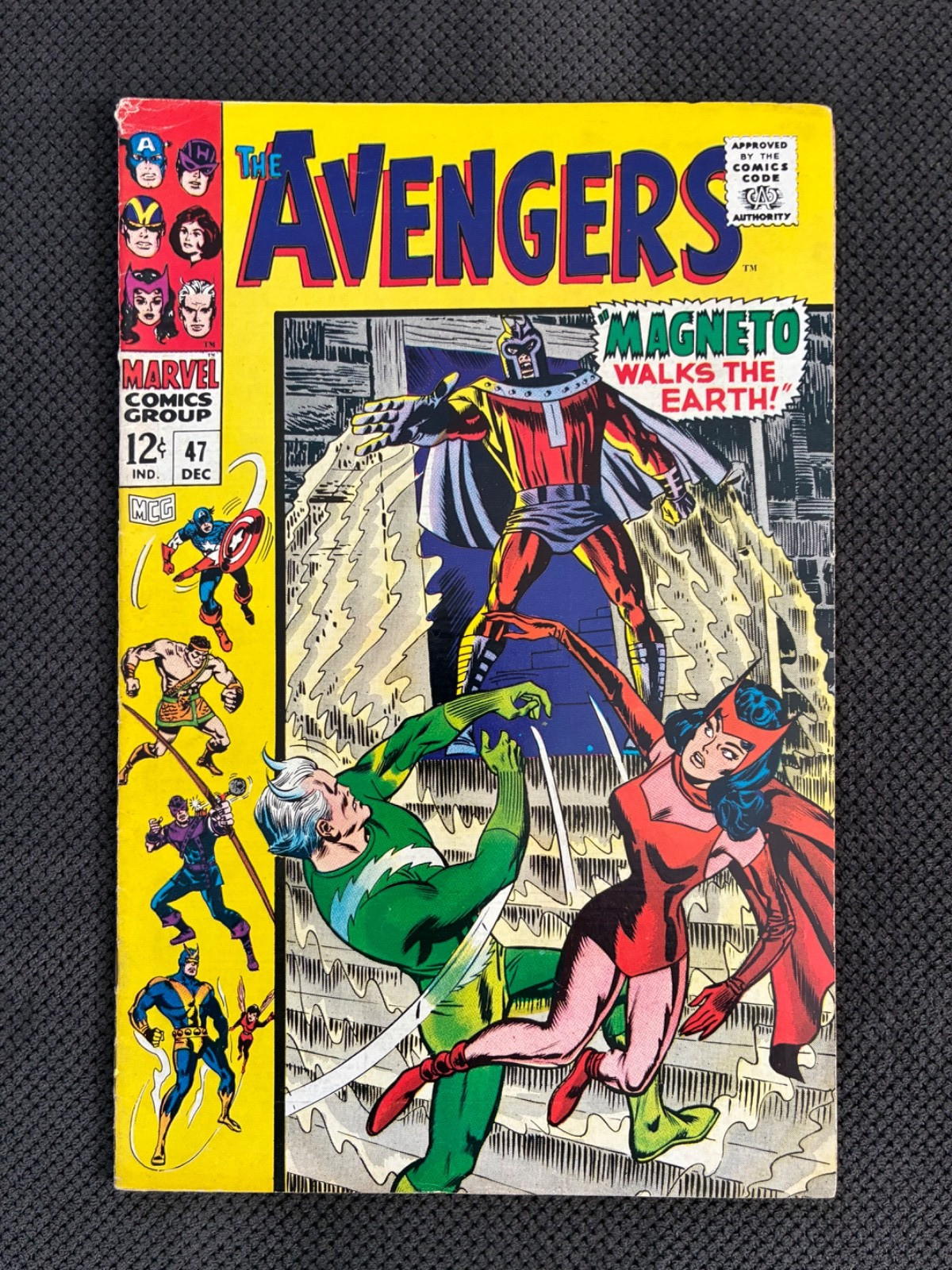 The Avengers #47 (Marvel 1967) "1st App. Dane Whitman (becomes Black Knight) The Avengers #47 (Marvel 1967) "1st App. Dane Whitman (becomes Black Knight)