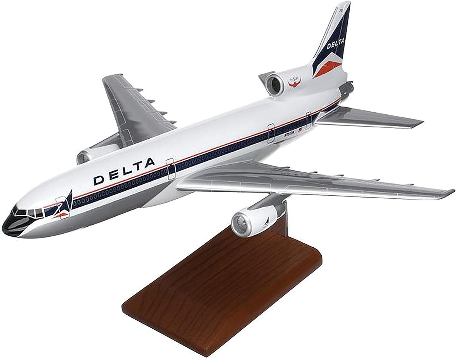 Delta Airlines Lockheed L-1011 L1011 airplane aircraft airplane model 1/100 Delta Airlines Lockheed L-1011 L1011 airplane aircraft airplane model 1/100