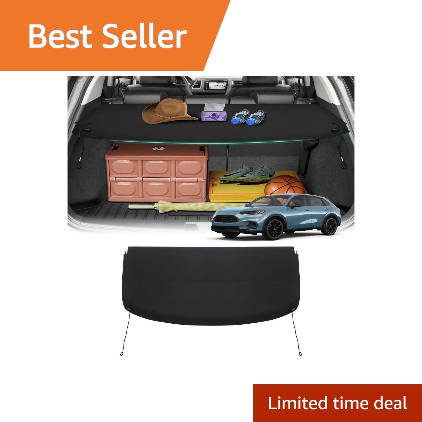 Powerty Cargo Cover Honda HRV 2023-2025 Powerty Cargo Cover Honda HRV 2023-2025