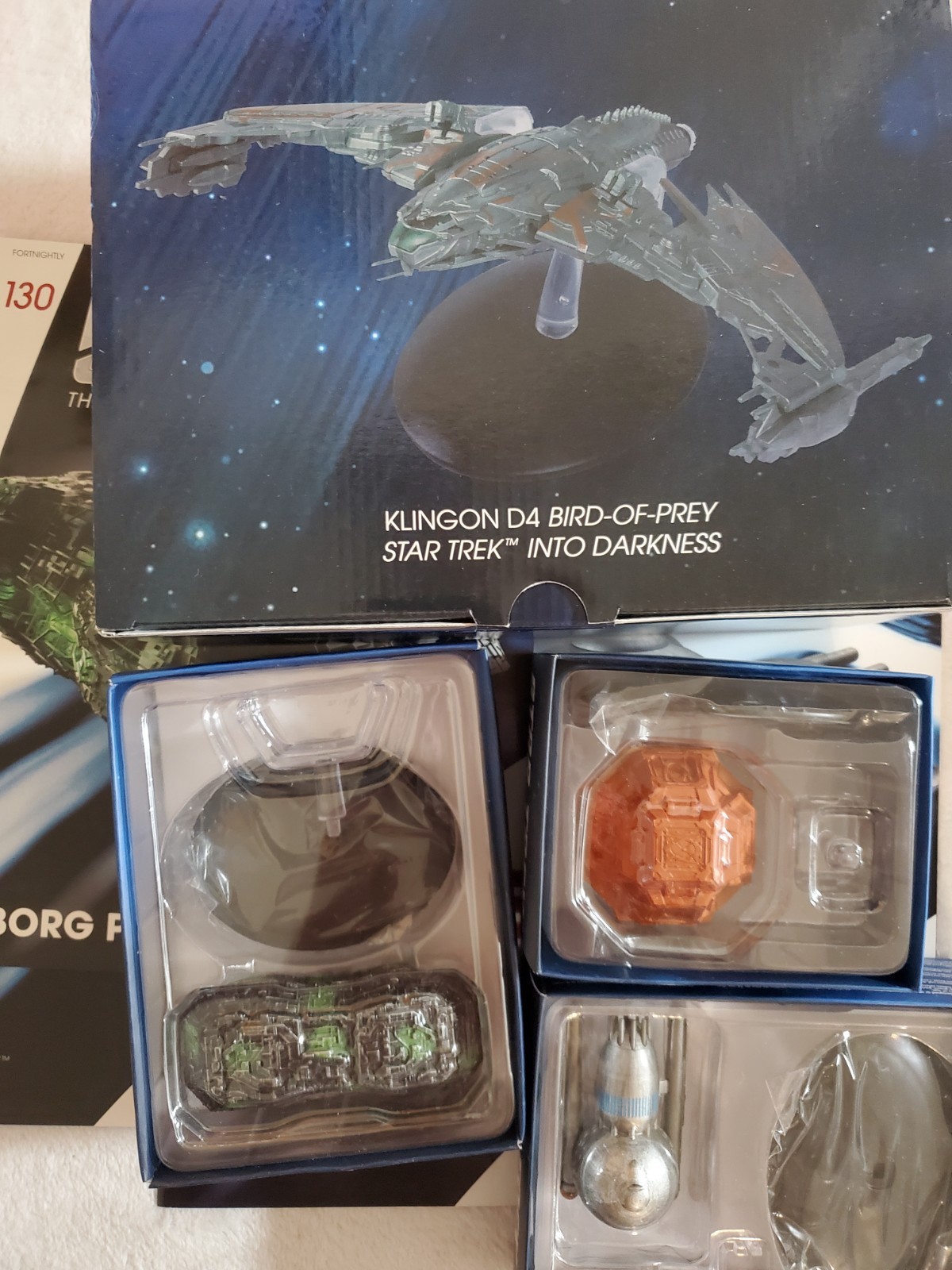 4 Different Star Trek Eaglemoss Ships New In Boxes With Magazines TOS 92 94 130