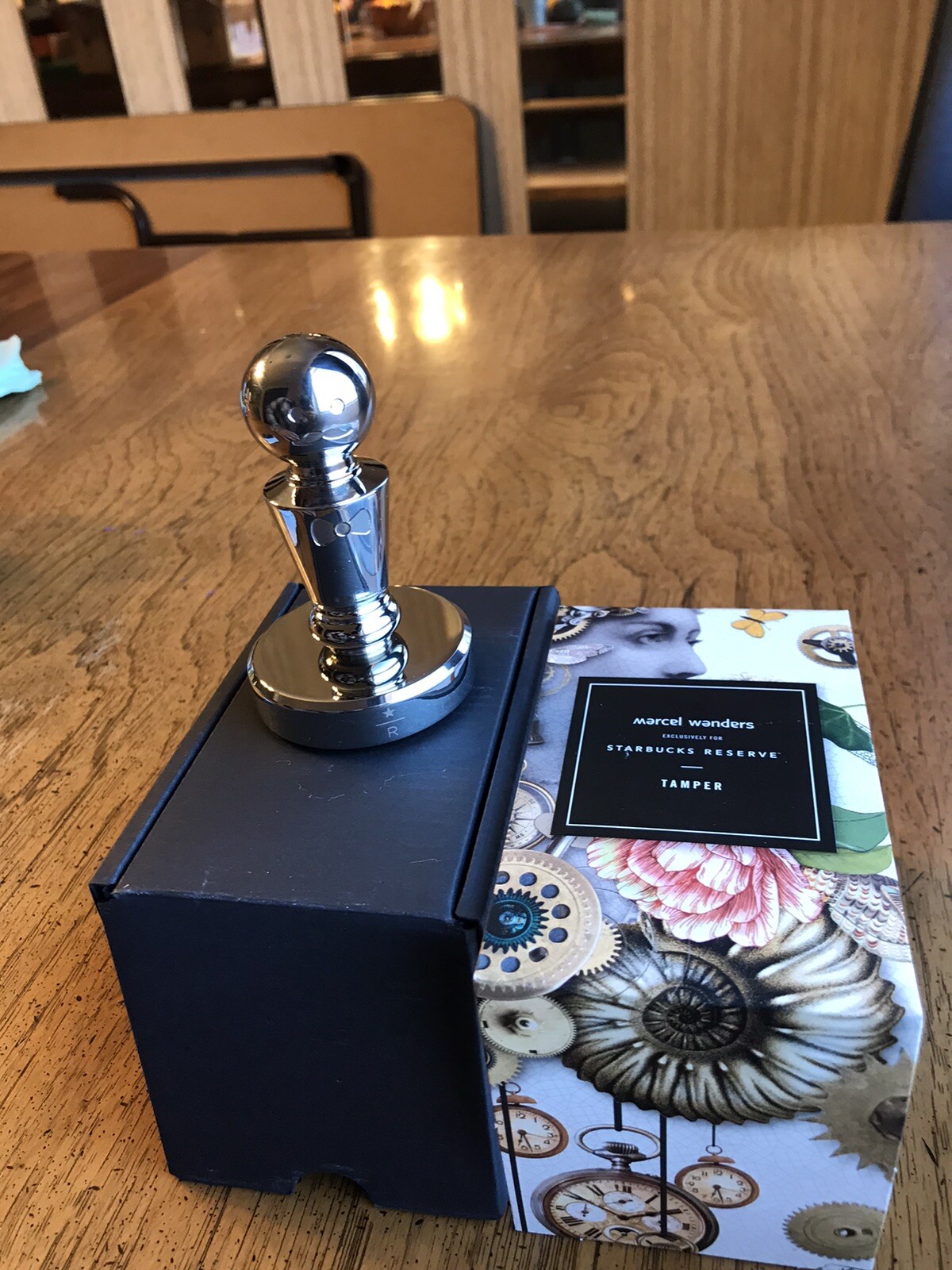 Genuine Starbucks Coffee Tamper 58mm Rare Marcel Wanders Solid Stainless Steel Genuine Starbucks Coffee Tamper 58mm Rare Marcel Wanders Solid Stainless Steel