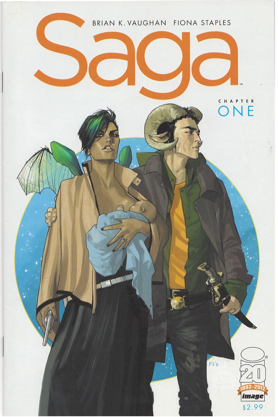 Saga #1 Image Comics 2012 - 1st Print Brian K. Vaughan, Fiona Staples HIGH GRADE Saga #1 Image Comics 2012 - 1st Print Brian K. Vaughan, Fiona Staples HIGH GRADE
