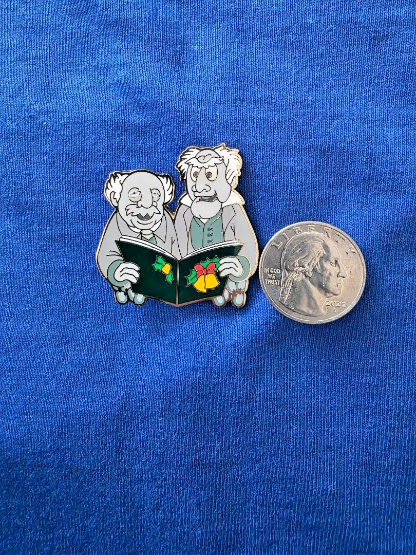 Muppets Statler and Waldorf Christmas Carol 30th Anniversary Mystery DISNEY PIN Muppets Statler and Waldorf Christmas Carol 30th Anniversary Mystery DISNEY PIN