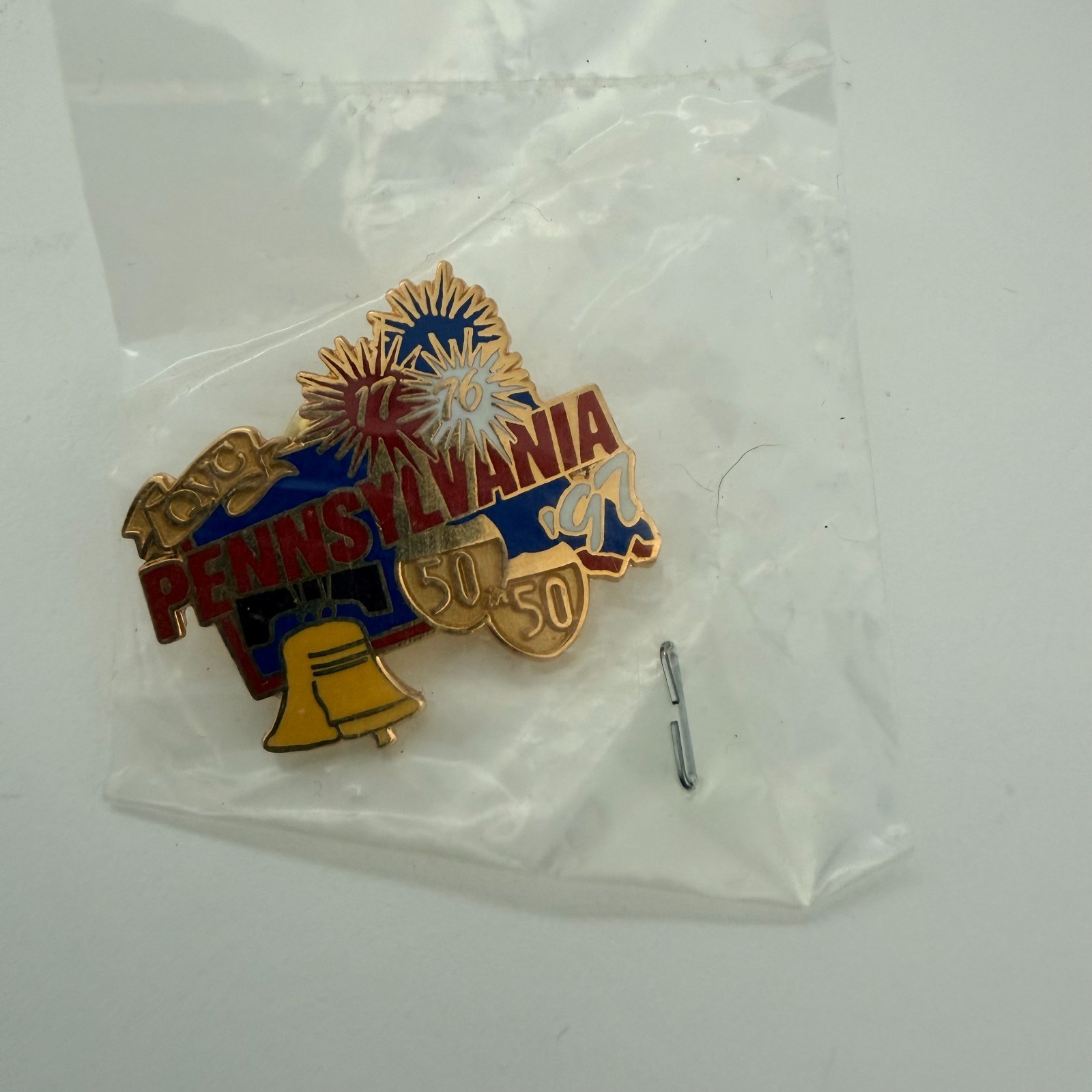 VTG QVC Pennsylvania State Lapel Pin 50 in 50 Series - New/Unopened VTG QVC Pennsylvania State Lapel Pin 50 in 50 Series - New/Unopened