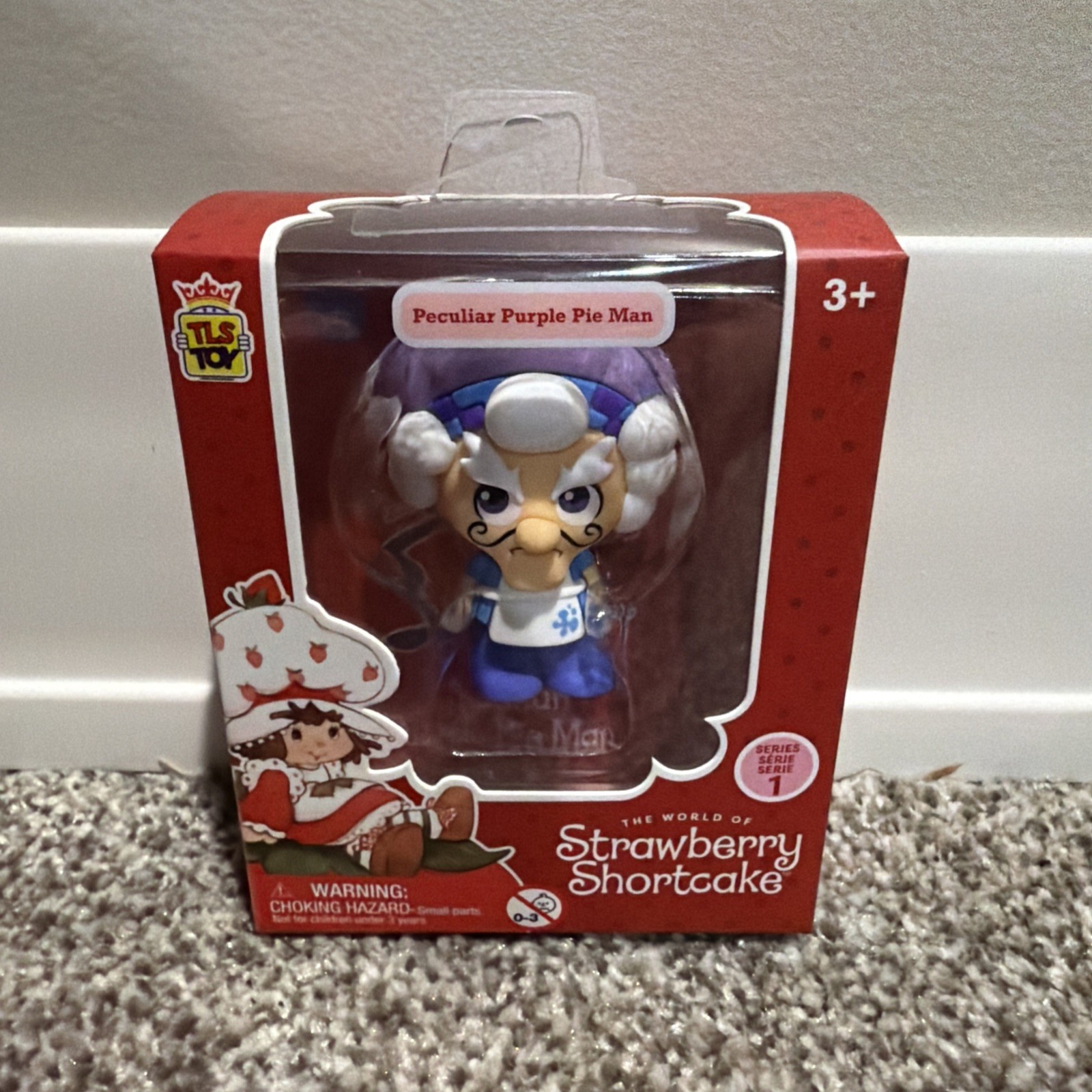 VHTF Strawberry Shortcake Peculiar Purple Pie Man CheeBee Cuties TLS Figure Rare VHTF Strawberry Shortcake Peculiar Purple Pie Man CheeBee Cuties TLS Figure Rare