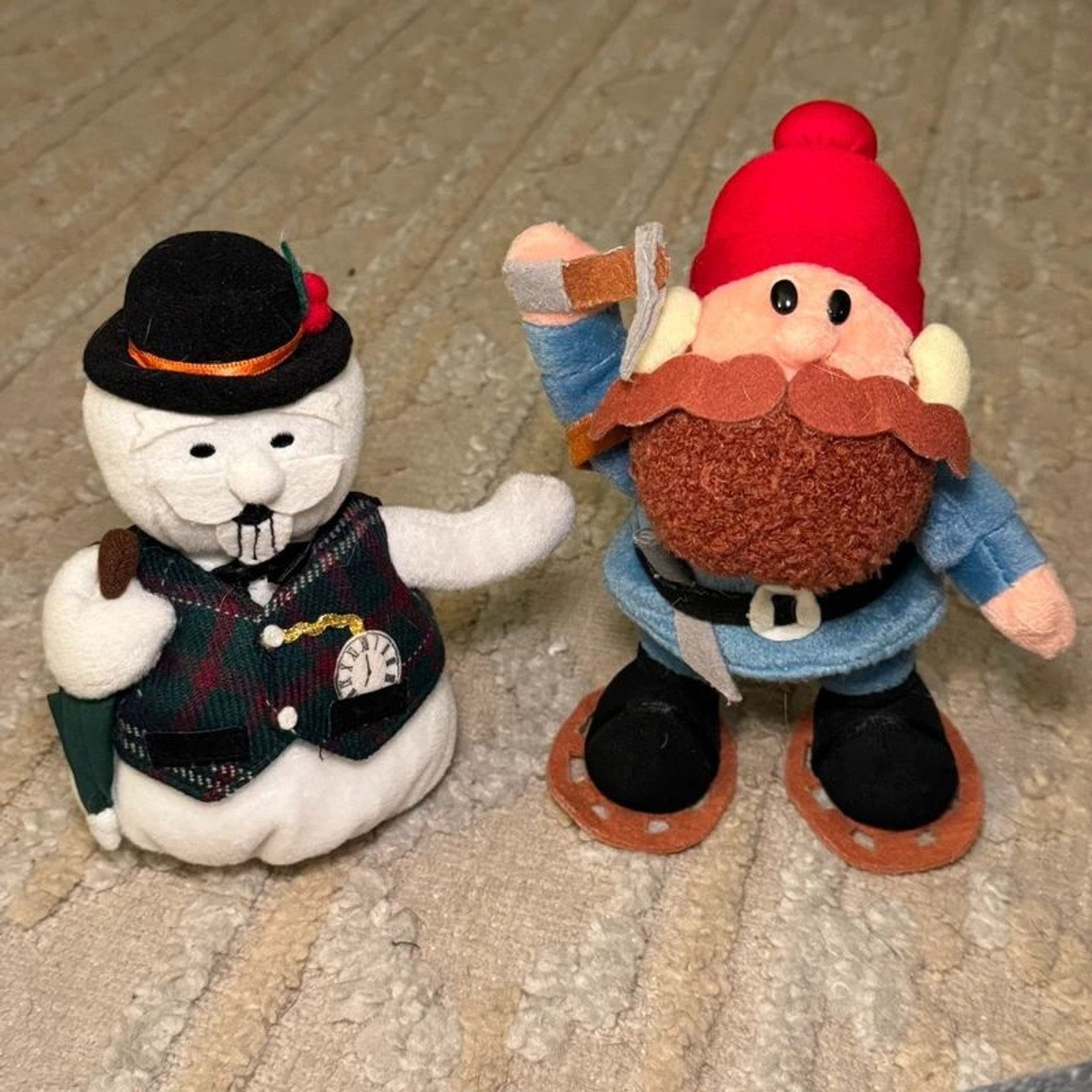 Vintage 1999 Stuffins Rudolph Sam Snowman & Yukon Cornelius Plush Set Vintage 1999 Stuffins Rudolph Sam Snowman & Yukon Cornelius Plush Set